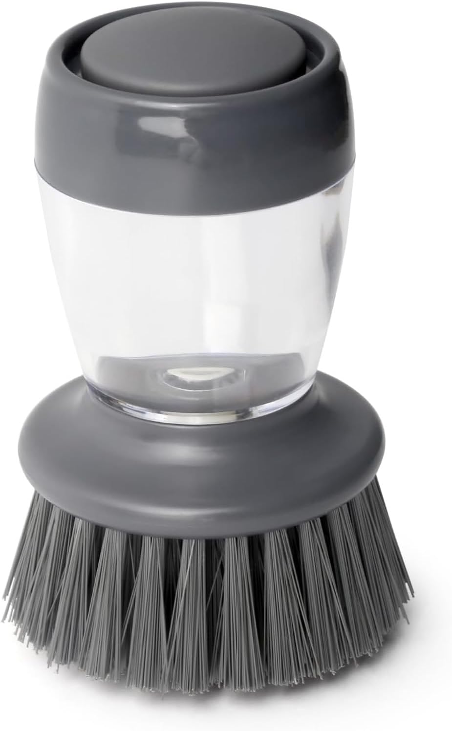 Soap Dispensing Dish Scrubber – Ergonomic Palm Brush for Effortless Kitchen Cleaning, Grease Removal & Long-Lasting Durability