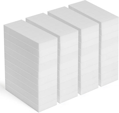 Trendbox 50 Pack Melamine Sponges Magic Cleaning Sponges in Bulk Melamine Foam for Dishes Eraser Sponges for Cleaning