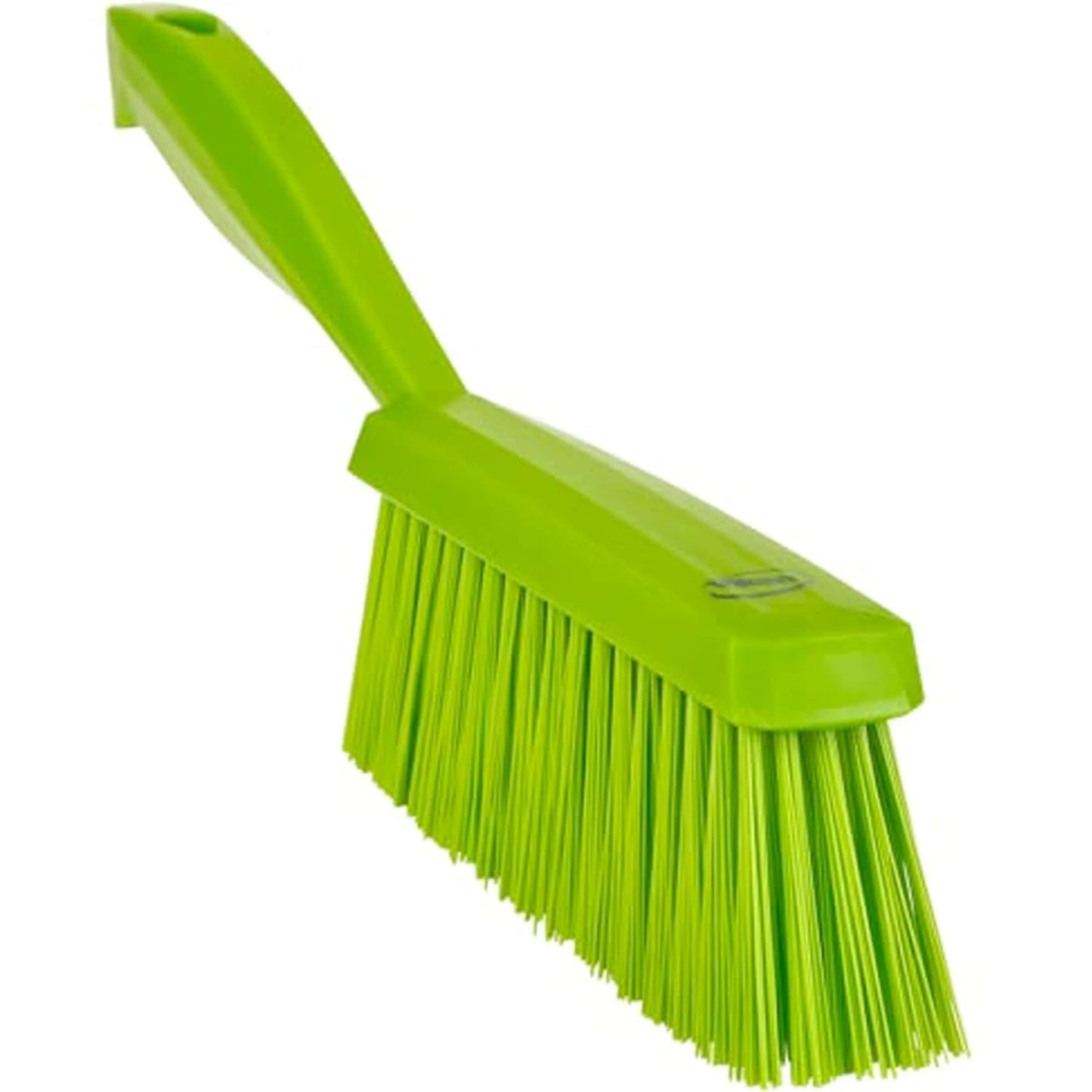Vikan 45894 Bench Cleaning Brush, Polypropylene/Polyester Medium Bristle Dustpan Brush & Sweeper, 14 Inch, Red