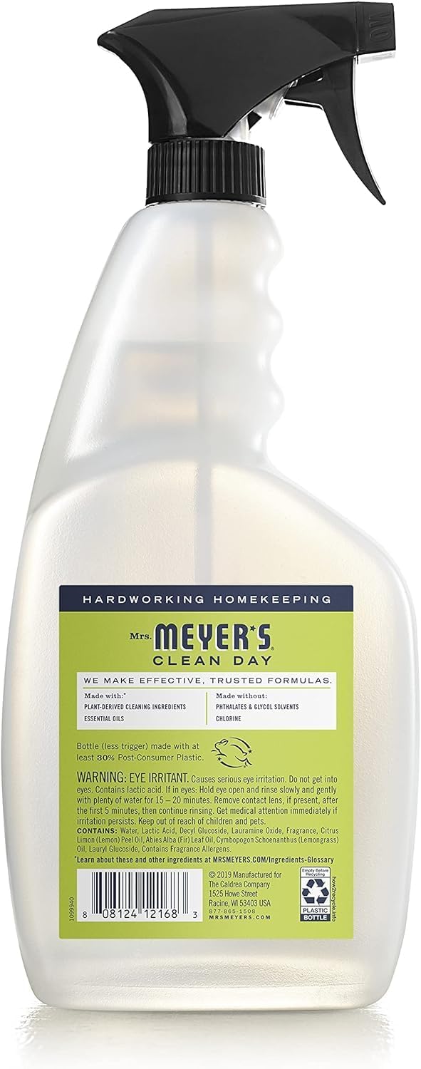 MRS. MEYER'S CLEAN DAY Multi-Surface Everyday Cleaner, Rose Scent, 16 Fl Oz Bottle