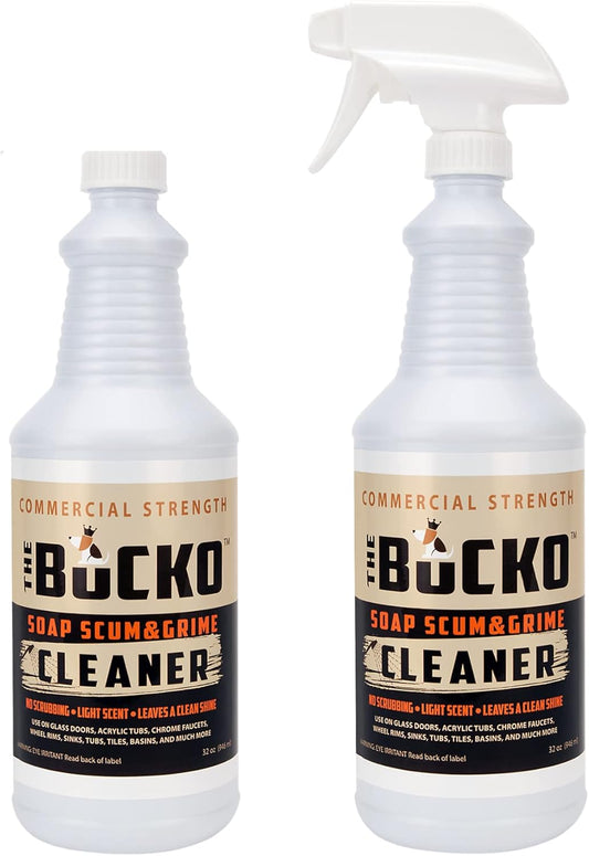 Soap Scum and Grime Cleaner 32 oz with Sprayer plus 32 oz refill (no sprayer) Combo