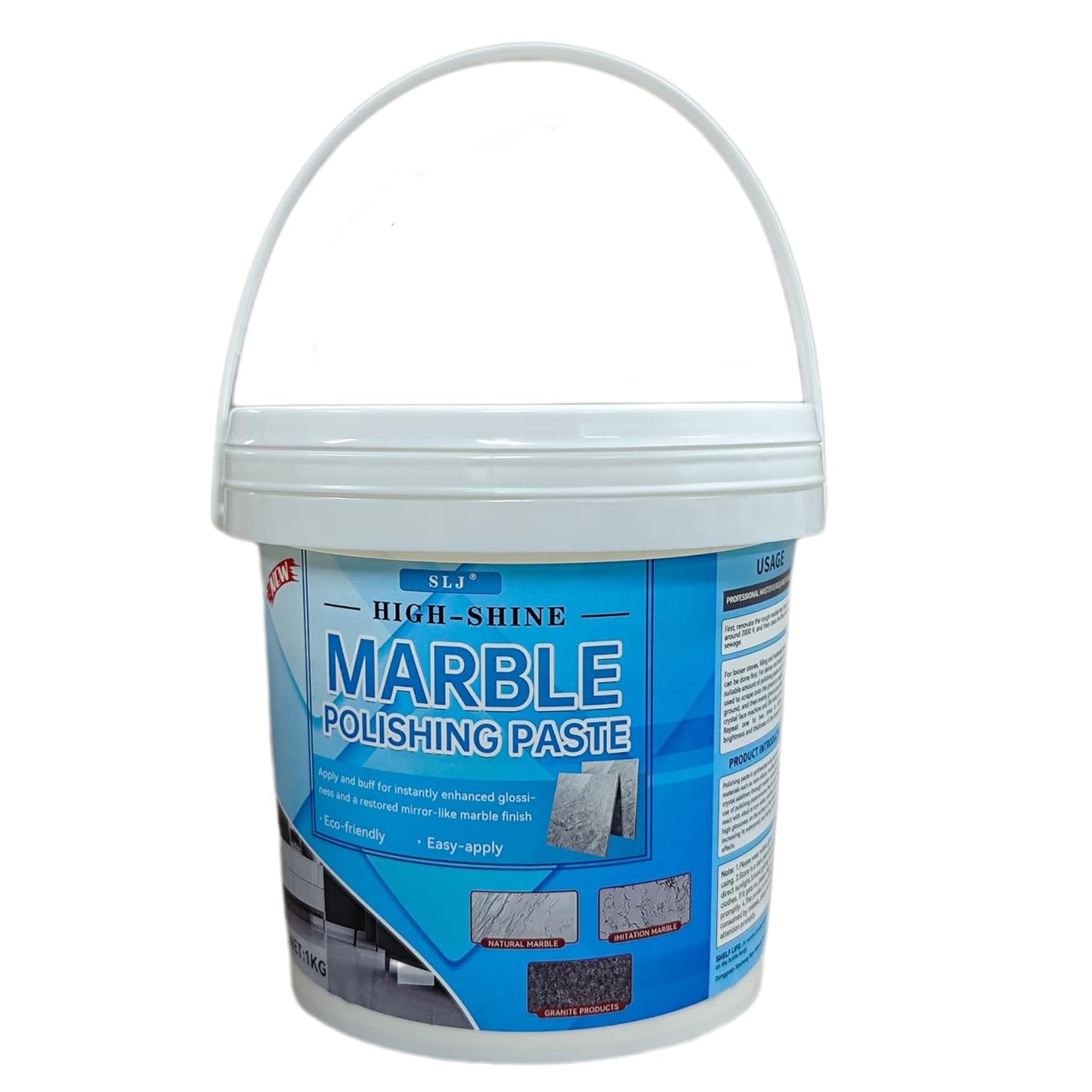 Granite Polishing Paste, Marble Cleaner Countertop, Stone Etch Remover - Professional Polish Compound for Granite, Marble, Quartz & Natural Stone | New Polishing Upgrade, Easier to Use