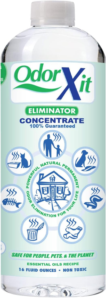 Pet Urine Odor Eliminator Spray, Ideal for Cat, Dog Poo and Urine Smell, Versatile & Natural Odor Neutralizer for Home and Outdoor Use, Ready to Use, 16oz