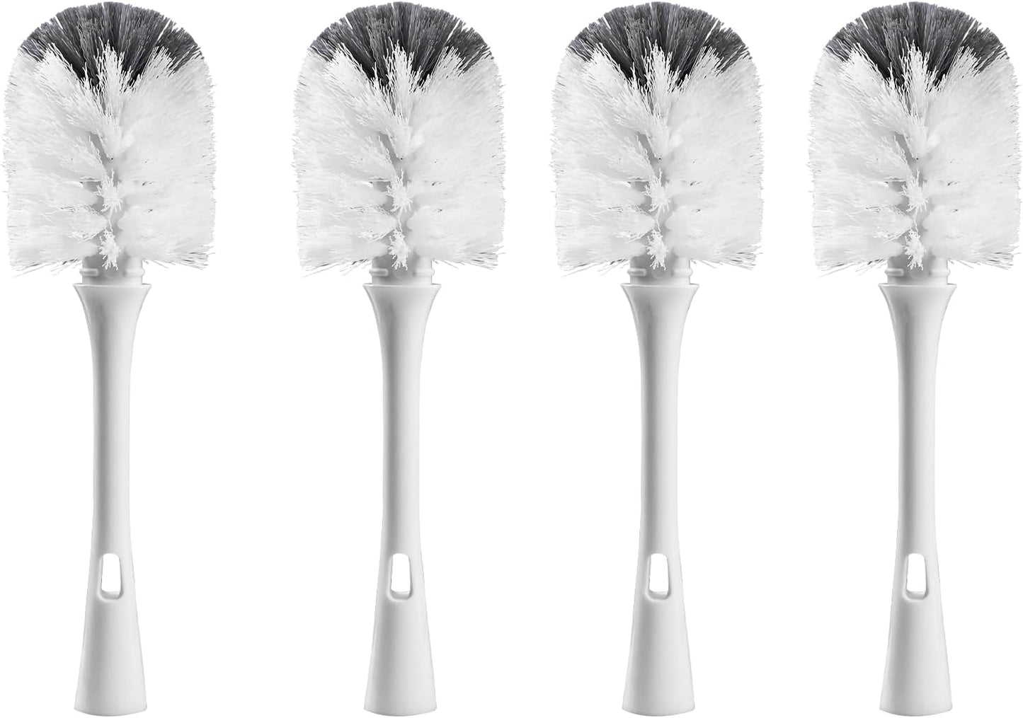 Bottle Brush Replacement Head for OXO Bottle Brush Tot Only, 2 Pack Bottle Brush Refills, Dual Bristle Design for Baby Bottles, Water Bottles, Glasswares