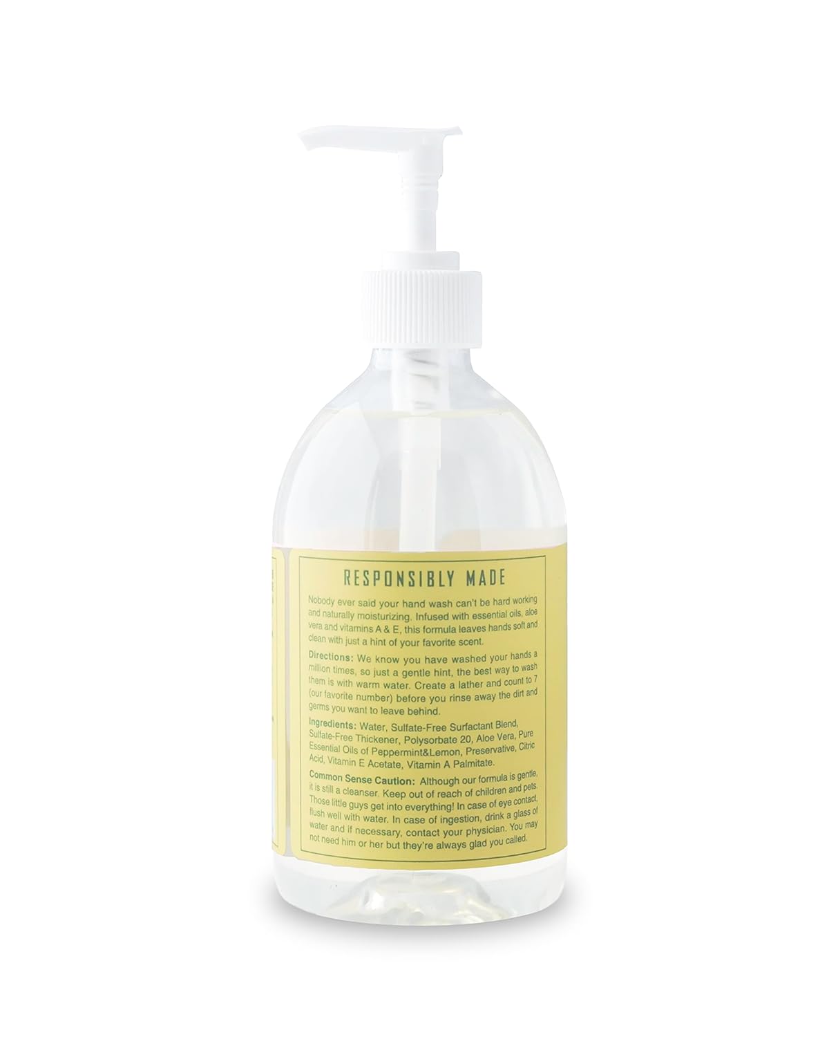 Rebel Green Fresh & Clean Hand Soap Refill - Natural Liquid Hand Soap Refill for Bathroom & Kitchen - Lavender & Grapefruit Scent, 32 Fl Oz