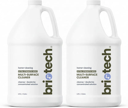 BRIOTECH Extra Strength HOCl Cleaner, 500 PPM Hypochlorous Acid Concentrate, ULV Foggers & Humidifiers, Professional Deodorizer for Dental, Offices, Schools, Homes, Peroxide Free, 32 fl oz