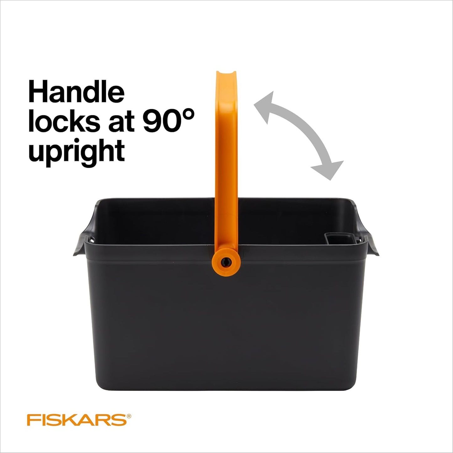 Fiskars Planting Soil Scoop & Brush Set, Dual-Sided Tool for Indoor Digging & Cleanup, Narrow Rigid End & Flexible Dustpan for Potting, Soft Bristles Sweep Debris, Recycled Plastic