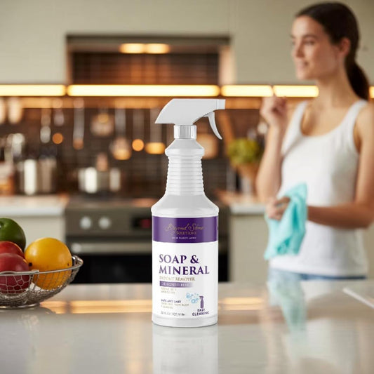 Non-Acidic Soap & Mineral Deposit Remover, 32oz