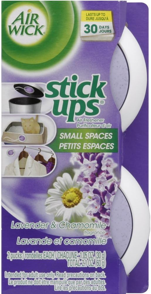Air Wick Stick Ups Air Freshener, Sparkling Citrus, 2 ct (Pack of 2)