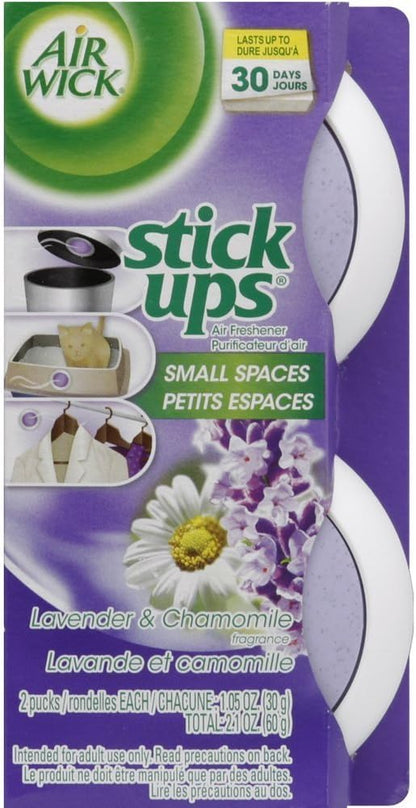 Air Wick Stick Ups Air Freshener, Sparkling Citrus, 2 ct (Pack of 2)