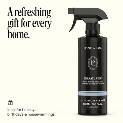 Preston Lane Luxury All-Purpose Cleaner, Mayfair Scent | Bio-Based Multi-Surface Spray | Streak-Free Finish, Lifts Dirt, Smudges & Grease | Vegan & Cruelty-Free