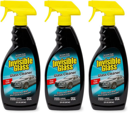 Invisible Glass 92164 Premium Glass Cleaner Spray for Car Windshields and Windows, Automotive and Home Window Cleaner, Streak-Free, Ammonia-Free, Tint-Safe – 22 fl oz