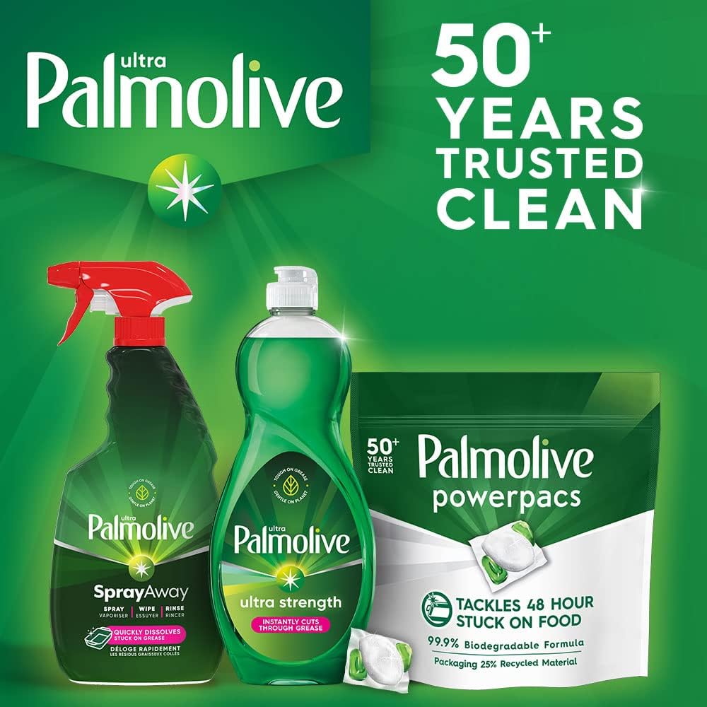 Palmolive Ultra Dish Liquid, Orange, Antibacterial, 32.5 Fl Oz (Pack of 1)