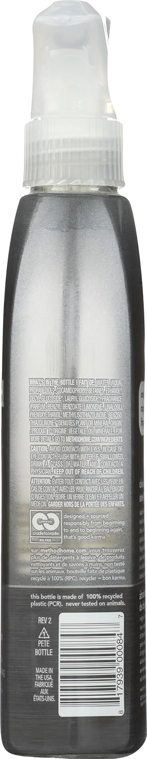Method, Cleaner Spray Stainless Steel, 12 Fl Oz