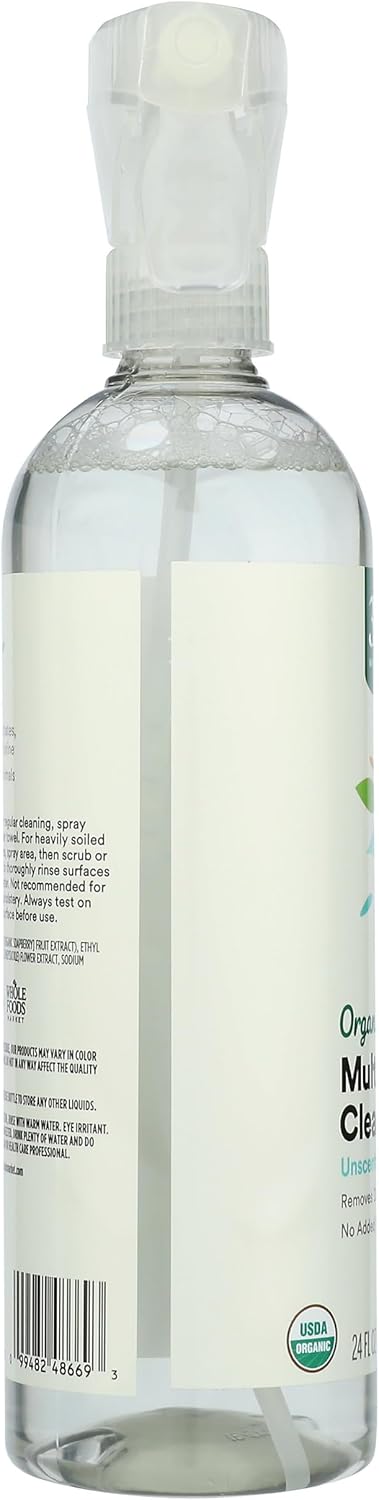 365 by Whole Foods Market, Organic Multi-Surface Cleaner, Unscented, 24 Fl Oz