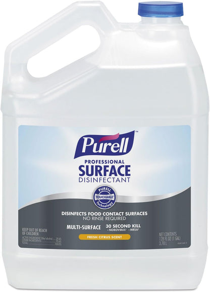 Purell All-Purpose Cleaners & Spray Glass & Surface Cleaner Disinfectant Refill, Fresh Citrus Scent (4342-04)