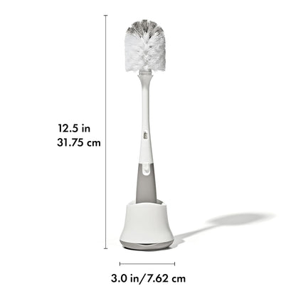 OXO Tot Bottle Brush with Stand, Baby Bottle Brush