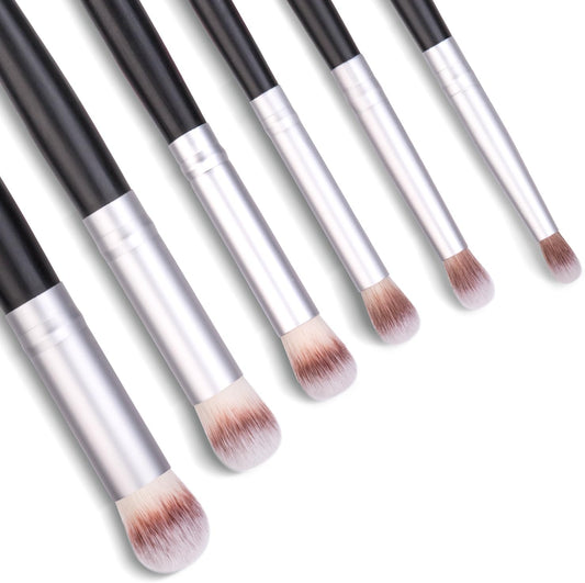 Yoseng Drybrush Set - Premium Art Paintbrush Set for Miniatures,Models, Face Art, Ideal for Detailing - 6 Different Sizes and Colors