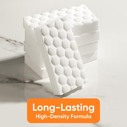 Superio High-Density Miracle Eraser Sponges - 12 Count - Powerful, Long-Lasting Scrubbers for Stubborn Dirt