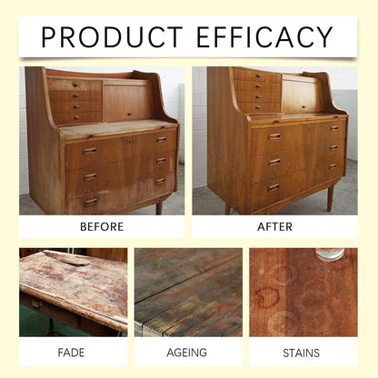 Beeswax Spray Furniture Polish,Natural Beeswax Care Spray & Restorer,Bees Wax Polish For Living Room,Kitchen and Wooden Furniture Floors (2PCS)