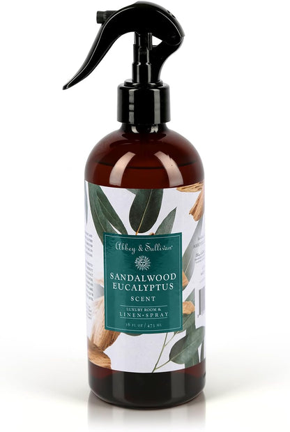Abbey & Sullivan Linen Spray, Sandalwood Eucalyptus, 16 oz