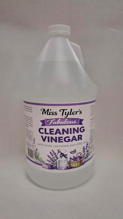 Miss Tyler's Fabulous All Purpose Cleaning Vinegar with Pure Lavender and Pine Oils, 128 Fluid Ounces