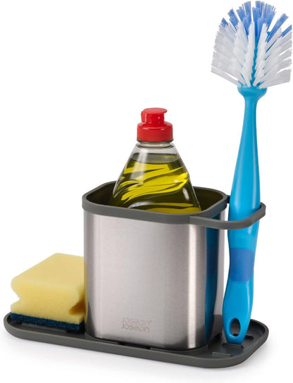 Joseph Joseph Duo Under Sink Storage, Plastic, Gray