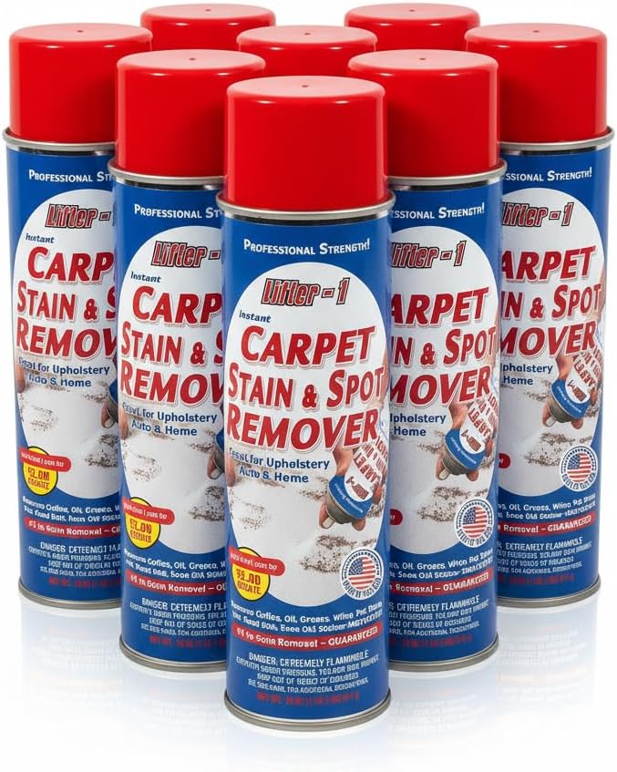 Carpet Spot Remover, Stain and Red wine Remover and Spot Treatment for Oil, Grease, Urine, Cleaning Performance for Rugs, Upholstery, Fabrics Pack of 1