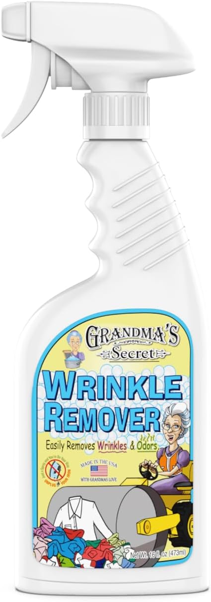 Grandma's Secret Spot Remover Laundry Spray - Chlorine, Bleach and Toxin-Free for Clothes - Fabric Stain Remover Removes Oil, Paint, Blood and Pet Stains - 16 oz & 2 oz Combo, DuoPack