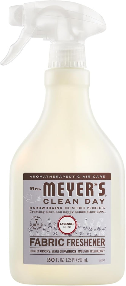 MRS. MEYER'S CLEAN DAY Fabric Freshener, Compassion Flower Scent, 20 Ounce Bottle