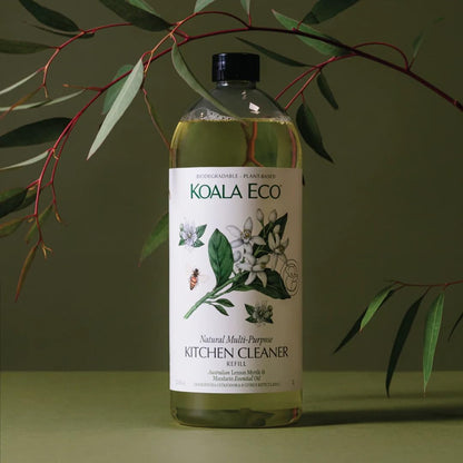 Koala Eco Multi-Purpose Kitchen Cleaner - with Australian Lemon Myrtle & Mandarin Essential Oil- 16 oz