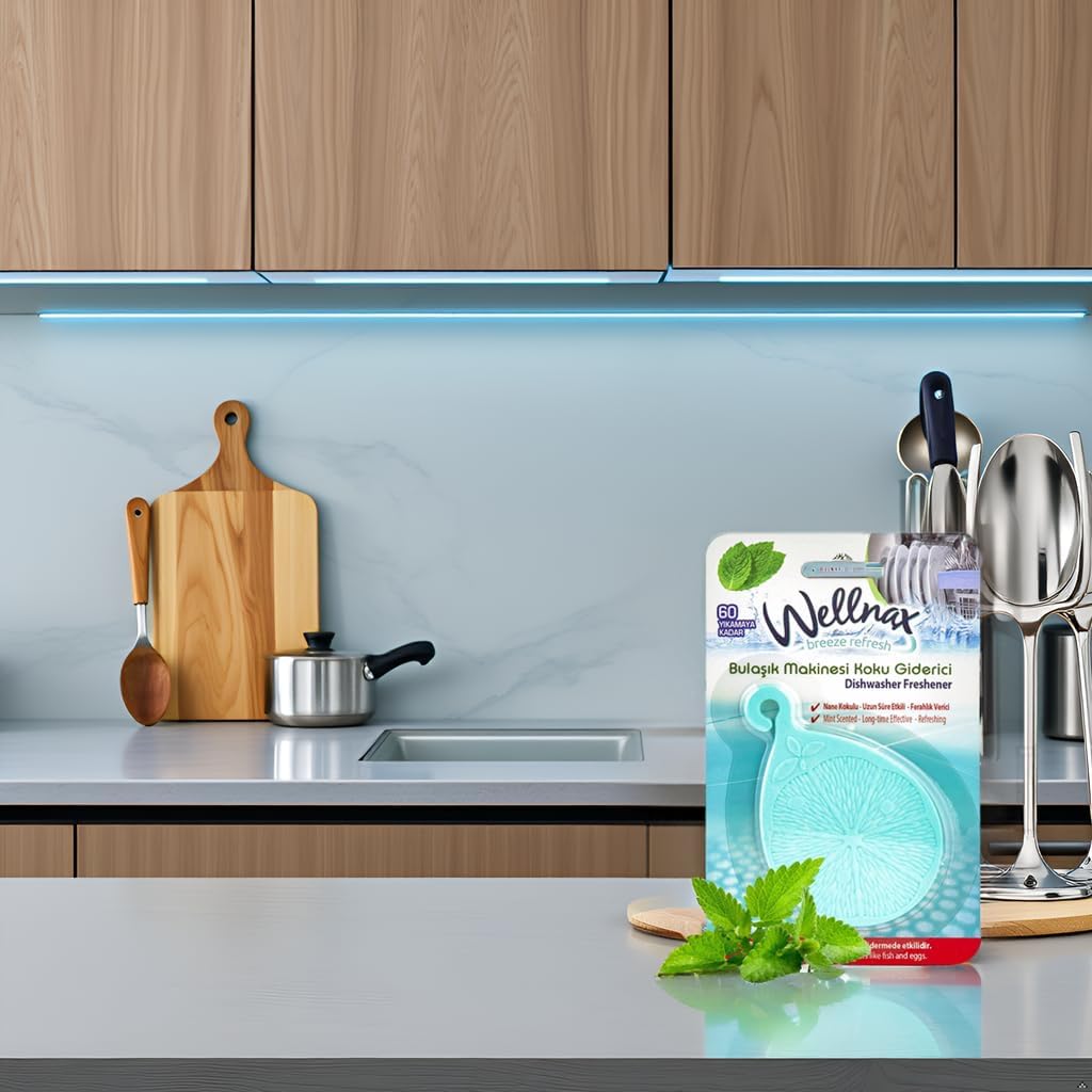 Wellnax Dishwasher Freshener (Green Apple)
