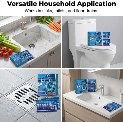 Strong Drain Effervescent Tablet, 2026 New Disposal Cleaner Tablets Eliminator Quickly Eliminates Odors, Sink Smell Effervescent Tablets, Sink Drain Cleaner for Sewer, Toilet and Septic Tank (1)