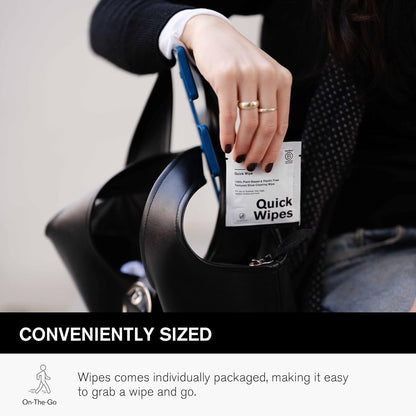 Jason Markk Plant-Based Quick Wipes, Shoe Cleaner, 30 Pack, Individually Packed, Sneaker Care, Ideal for Footwear, Safe for Leather, Rubber, Plastic, and More