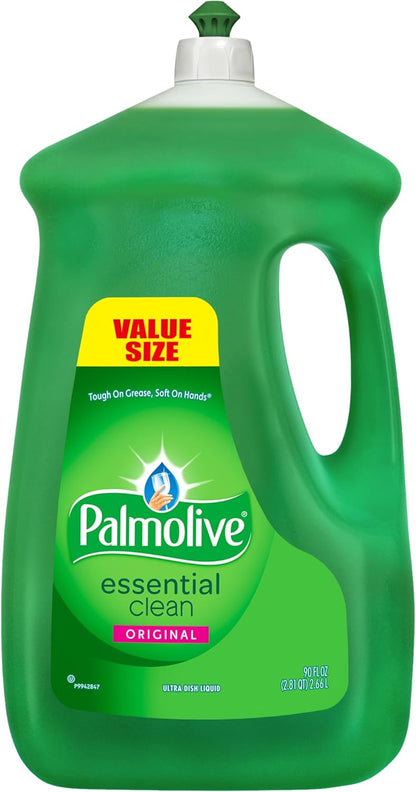 Palmolive Dishwashing Liquid Dish Soap Refill, Essential Clean, Original - 90 fluid ounce