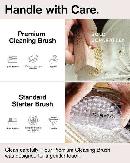Jason Markk Shoe & Sneaker Cleaning Kits: Essential & Starter Kits, & Starter Box - Deep Cleaning Solution Sets