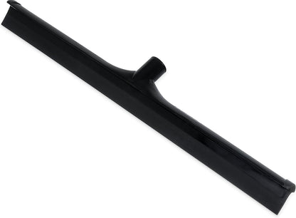 SPARTA 3656803 Plastic Floor Squeegee, Shower Squeegee, Heavy Duty Squeegee With Rubber Blade For Windows, Glass, Shower Doors, Floors, Windshields, 24 Inches, Black