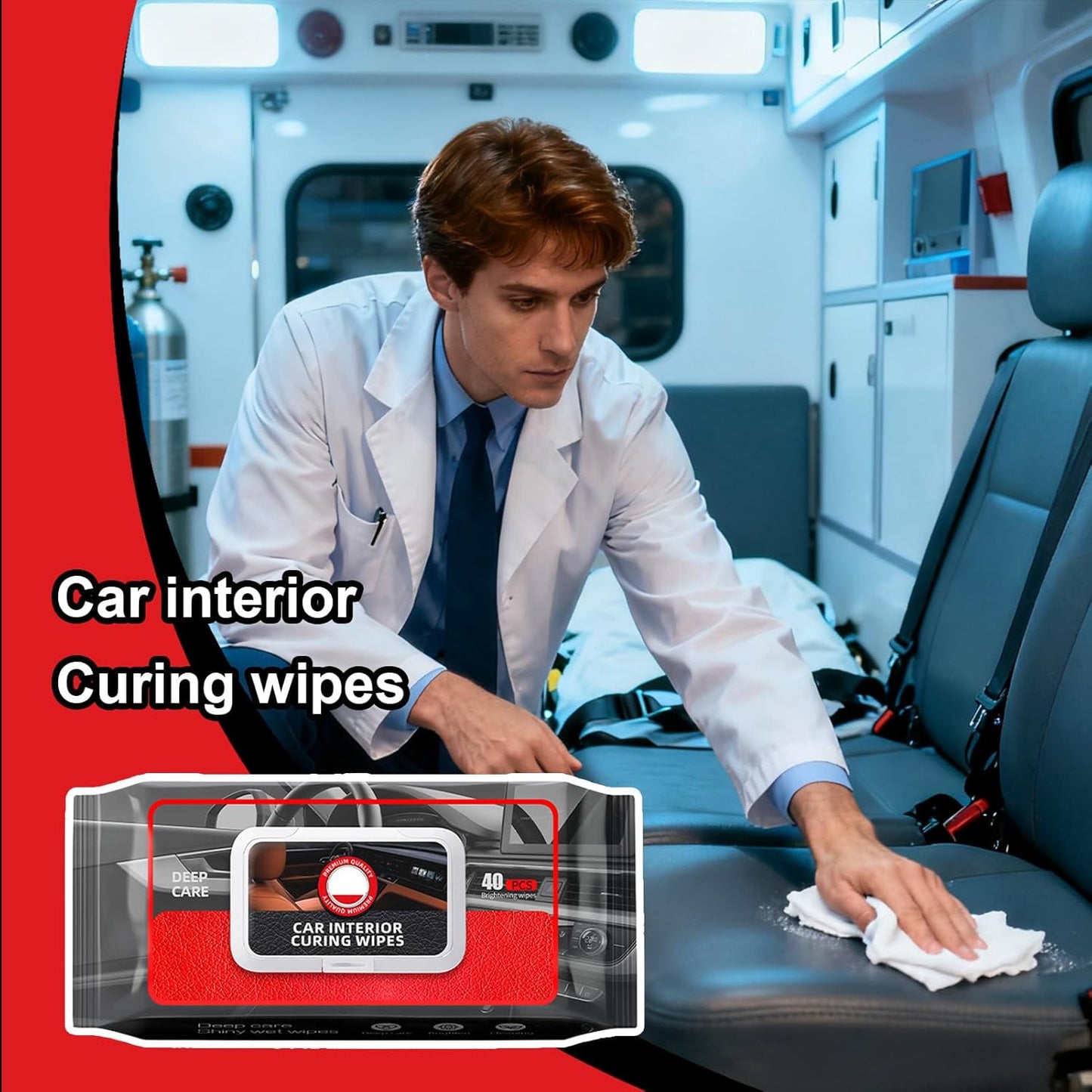 Vehicle Cleaning Wipes - Long-Lasting Multifunctional Wet Cloth, Glass and Oil Film | Automotive Trailer RV Sedan Pickup Bike Tractor Truck Dashboard Interior Exterior Maintenance