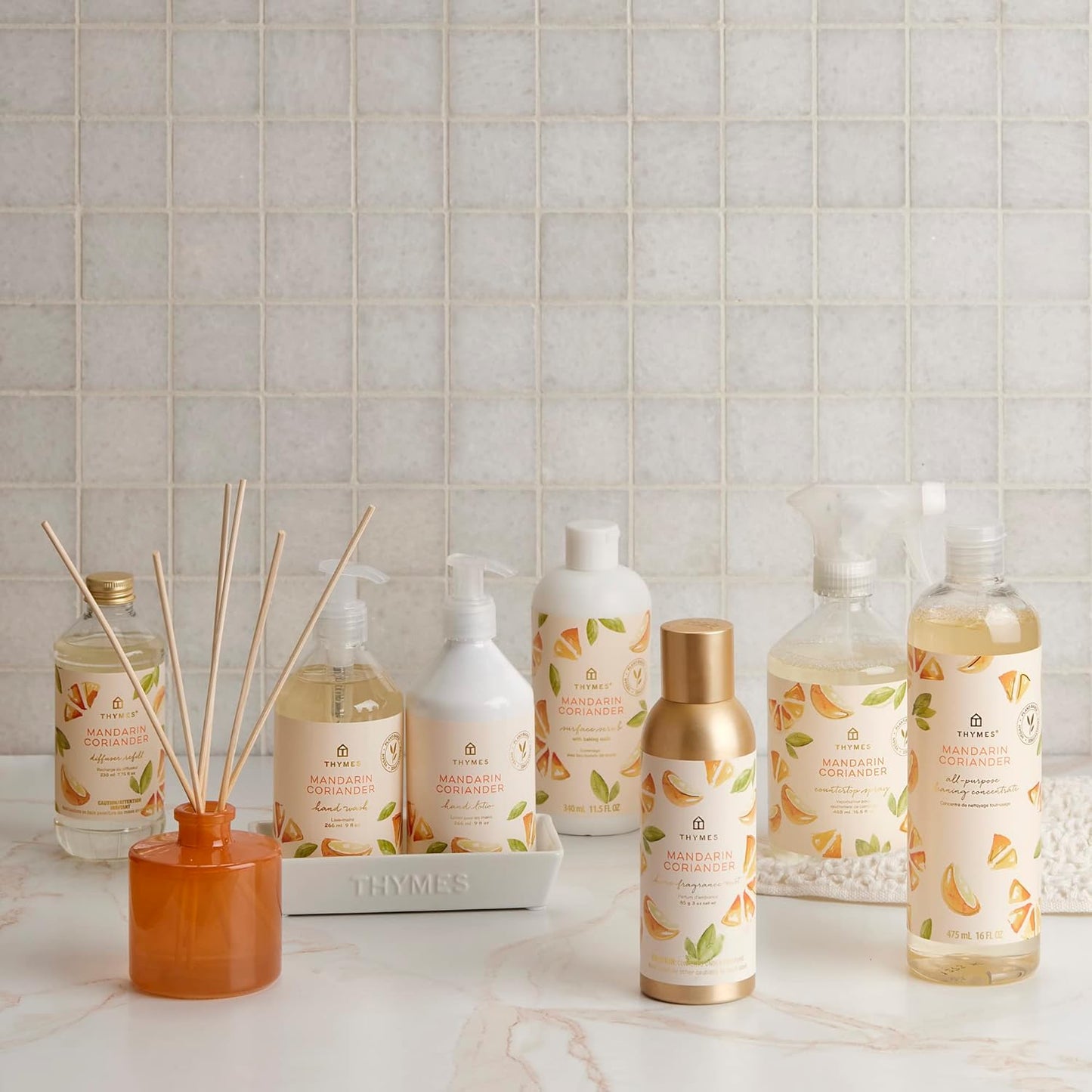 Thymes Countertop Spray - 16.5 Fl Oz - Washed Linen