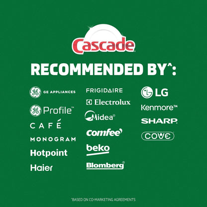 Cascade Platinum Plus Dishwasher Pods, Dishwasher Detergent, Dishwasher Soap, Dish Tabs, Dishwashing Tablets, Dish Detergent, Lemon, Actionpacs, 21 Count