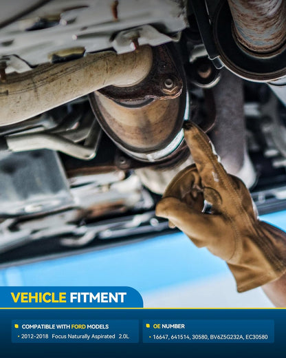PHILTOP Left and Right Catalytic Converter Replacement For 2005-2010 300 2.7/3.5L V6 RWD, 2006-2010 Charger 2.7/3.5L V6 RWD, 2005-2008 Magnum 2.7/3.5L V6 RWD Replace 55434, 55433 (EPA Compliant) - Colors C