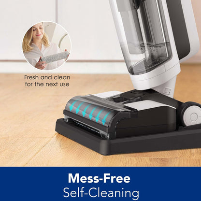 Tineco Floor ONE i5 Stretch Wet Dry Vacuum Cleaner, Vacuum & Mop in One Step, 20kpa Powerful Suction, 180° Lay-Flat Design, Anti-Tangle Design, Dual-Sided Edge Cleaning, Up to 30* Minutes Runtime