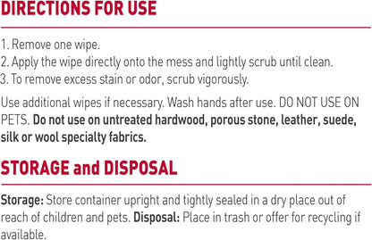 Nature’s Miracle Litter Box Scrubbing Wipes 30Ct
