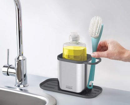 Joseph Joseph Duo Under Sink Storage, Plastic, Gray