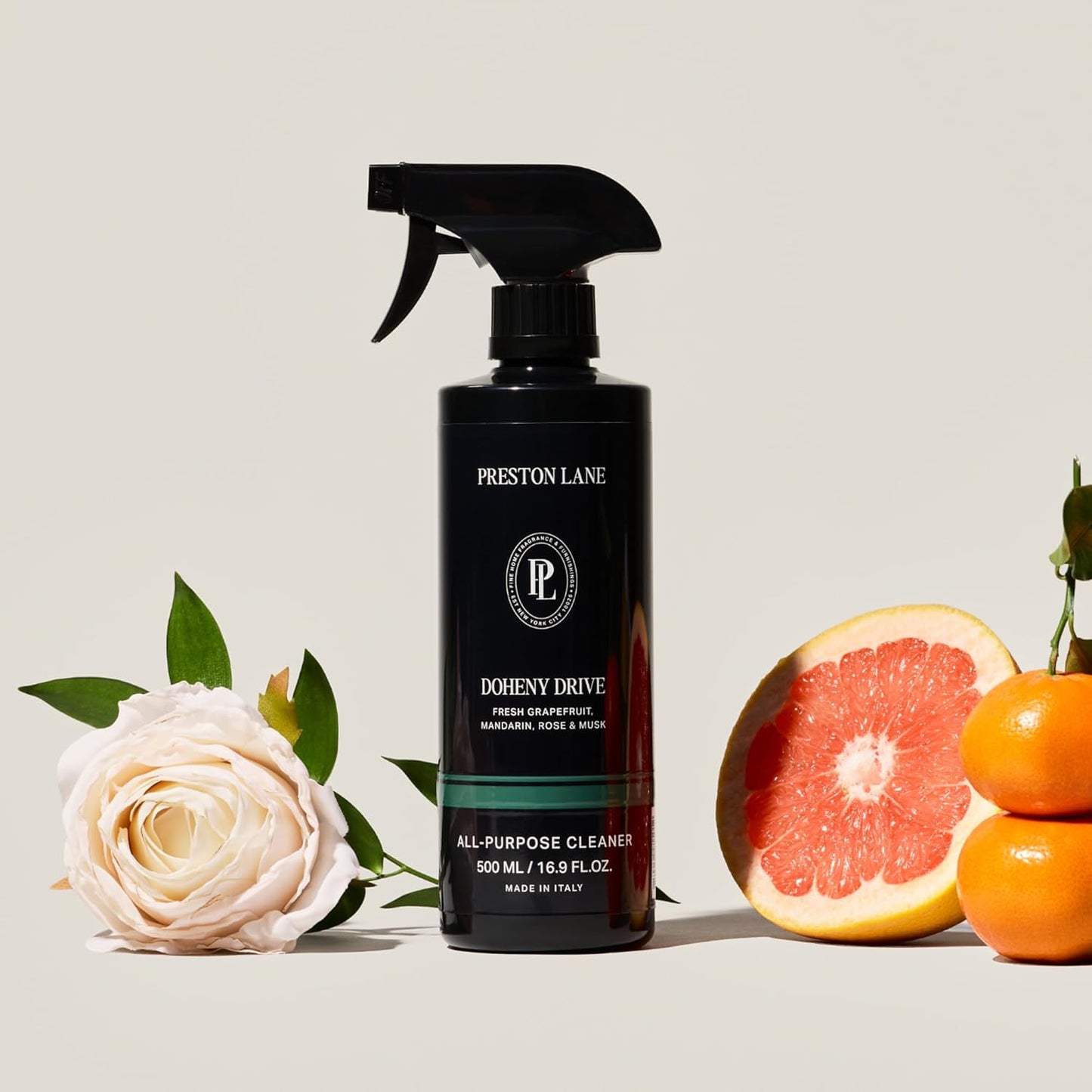 Preston Lane Luxury All-Purpose Cleaner, Mayfair Scent | Bio-Based Multi-Surface Spray | Streak-Free Finish, Lifts Dirt, Smudges & Grease | Vegan & Cruelty-Free