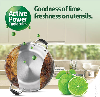 Pril Lime Liquid Dishwash Gel - 750ml | Dish Cleaning Liquid Gel with German Technology - Active Power Molecules Leaves No Residue, Grease Cleaner For All Types of Utensils