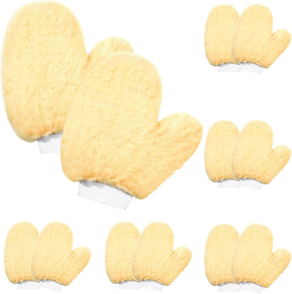 Remerry 12 Pcs Painters Mitt Painting Gloves with Thumb Paint Mitt Cleaning Dusting Gloves for Painters Decorators
