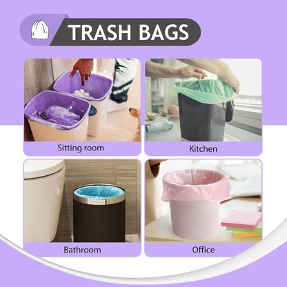 Teivio Large Clear Trash Bags 55-60 Gallon 20 Counts Fit 50,55,60,Gal All Purpose Garbage Bags, Extra Large Lawn and Leaf Bags Outdoor Trash Can Liner, Drum Liners, Workshops, Backyard