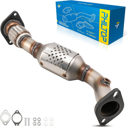 PHILTOP Left and Right Catalytic Converter Replacement For 2005-2010 300 2.7/3.5L V6 RWD, 2006-2010 Charger 2.7/3.5L V6 RWD, 2005-2008 Magnum 2.7/3.5L V6 RWD Replace 55434, 55433 (EPA Compliant) - Colors A