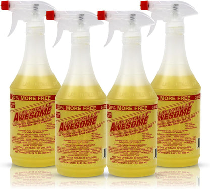 La's Totally Awesome All Purpose Cleaner Spray – 24oz (Pack of 1) Heavy Duty Multi-Surface Degreaser & Stain Remover – Ready-to-Use Cleaning Spray for Kitchen, Bathroom, Floors, Auto & More